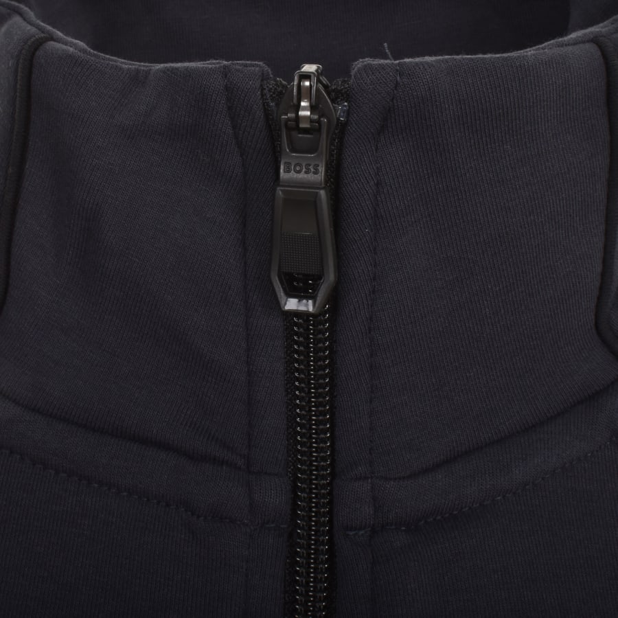 BOSS Skaz 1 Full Zip Sweatshirt Navy